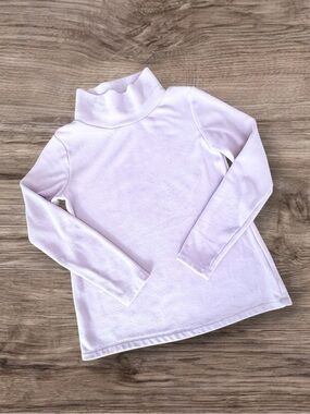 Dudley Stephens Greenpoint Turtleneck Lavender Terry Fleece XS